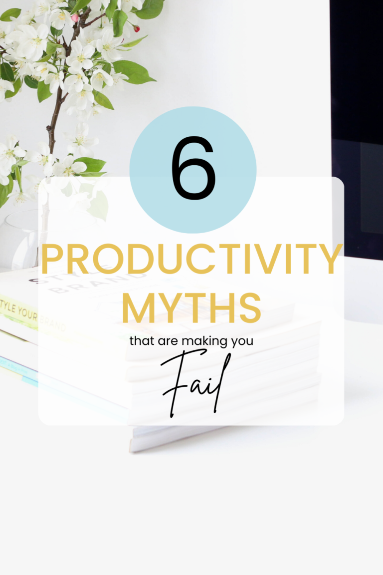 6 Shocking Productivity Myths That Hold You Back – Purposeful Dreamers