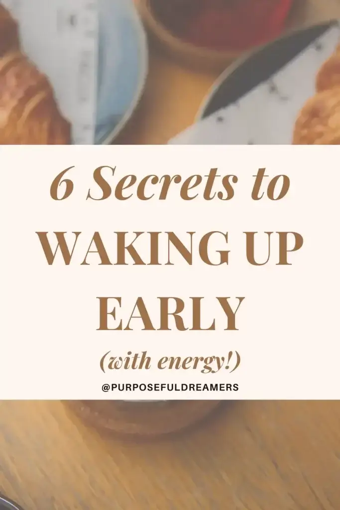 Secrets to Waking Up Early