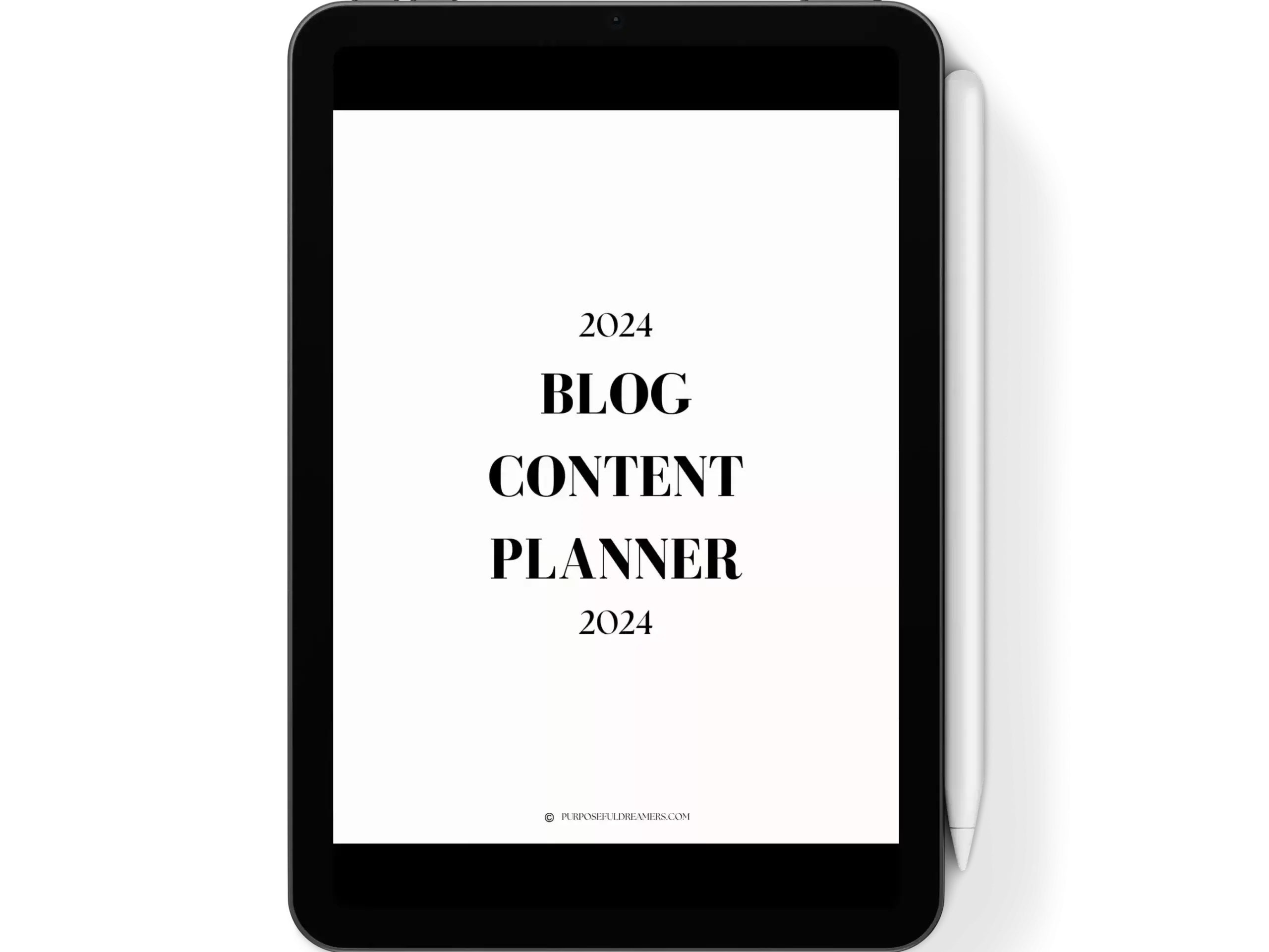Free Blog Content Planner