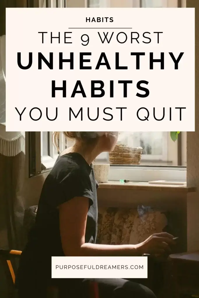 Unhealthy Habits You Must Quit