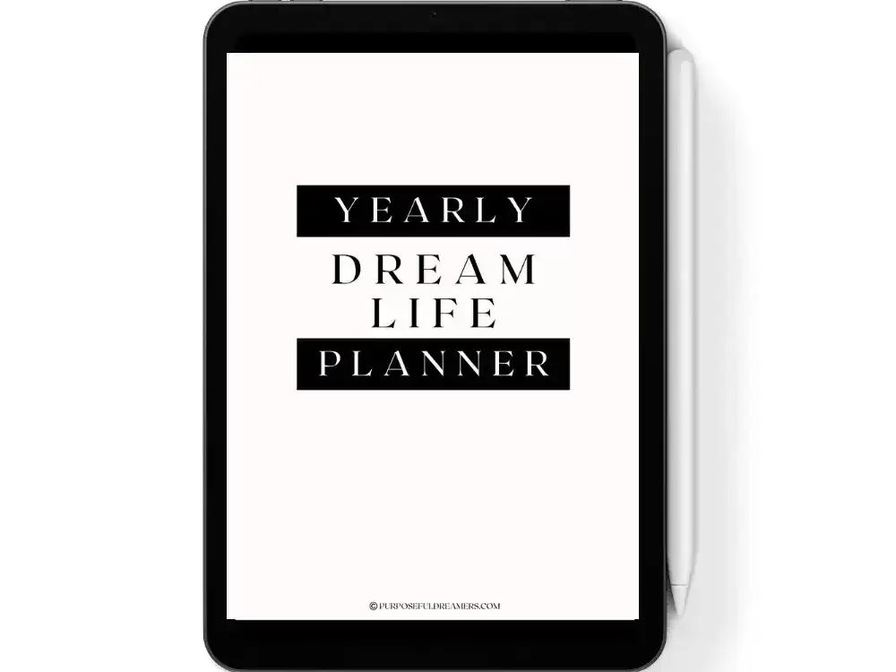 Yearly Dream Life Planner