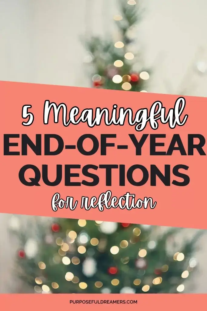 Meaningful End-of-Year Questions