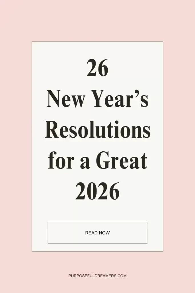 New Year's resolutions list