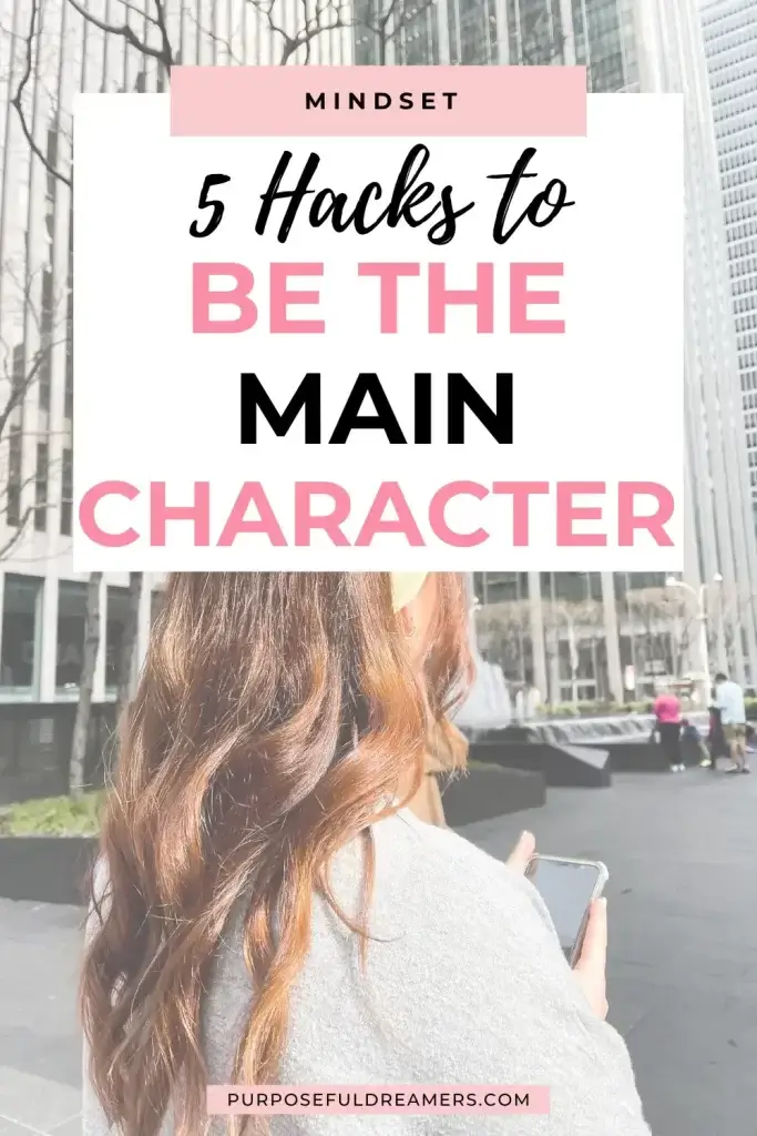 Red hair girl being the main character