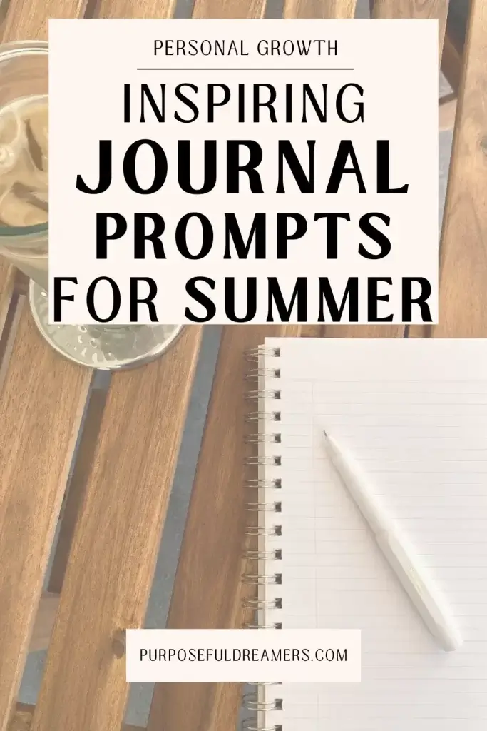 Journal & Coffee on a Wooden Table for a June Journaling Session to Get Clarity