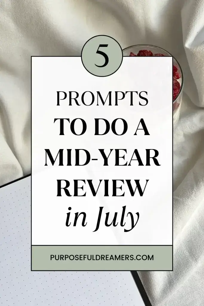 Journal Prompts for Your Mid-Year Review